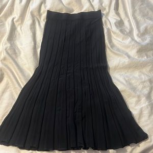 Wilfred Black midi skirt